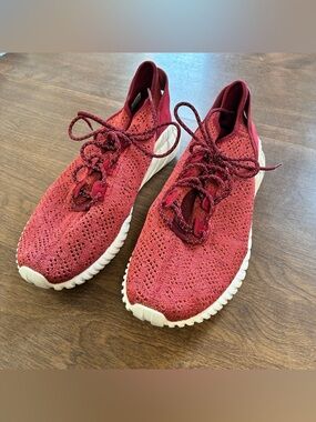 Adidas Originals Tubular Doom Sock Primeknit Mystery Red Mens Sneakers 10.5